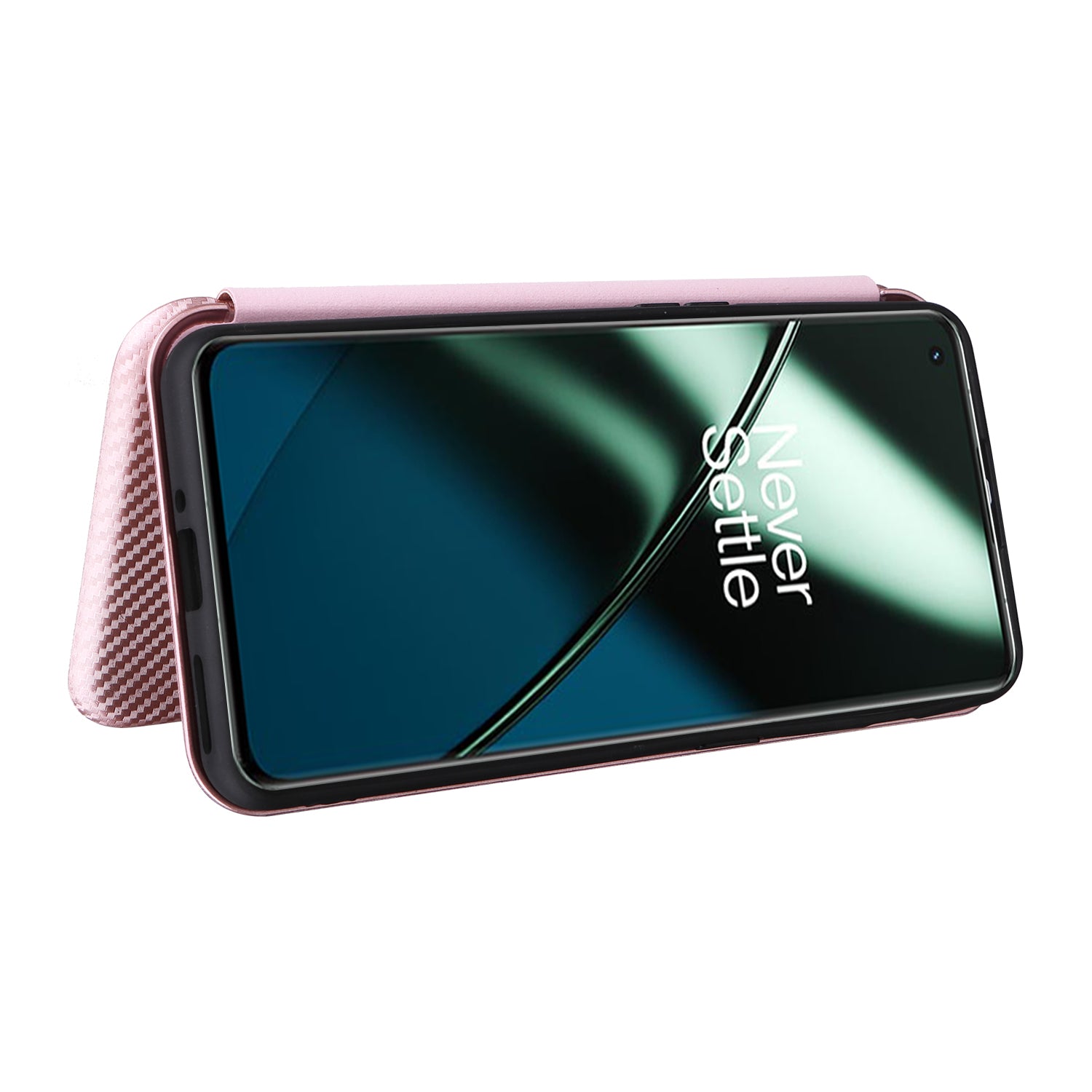 For OnePlus 11 5G PU Leather Stand Card Slots Case Carbon Fiber Texture Magnetic Auto-absorbed Folio Phone Cover For OnePlus 11 5G PU Leather Stand Card Slots Case Carbon Fiber Texture Magnetic Auto-absorbed Folio Phone Cover